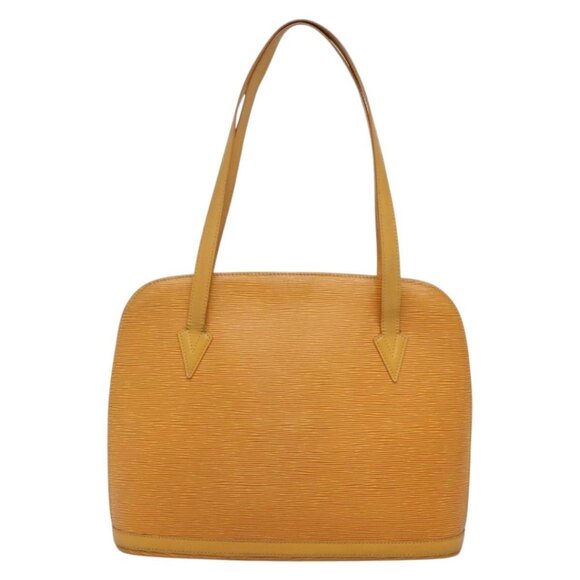 LOUIS VUITTON Epi Lussac Shoulder Bag Yellow M52289 LV Auth BA4449 - Picture 2 of 16